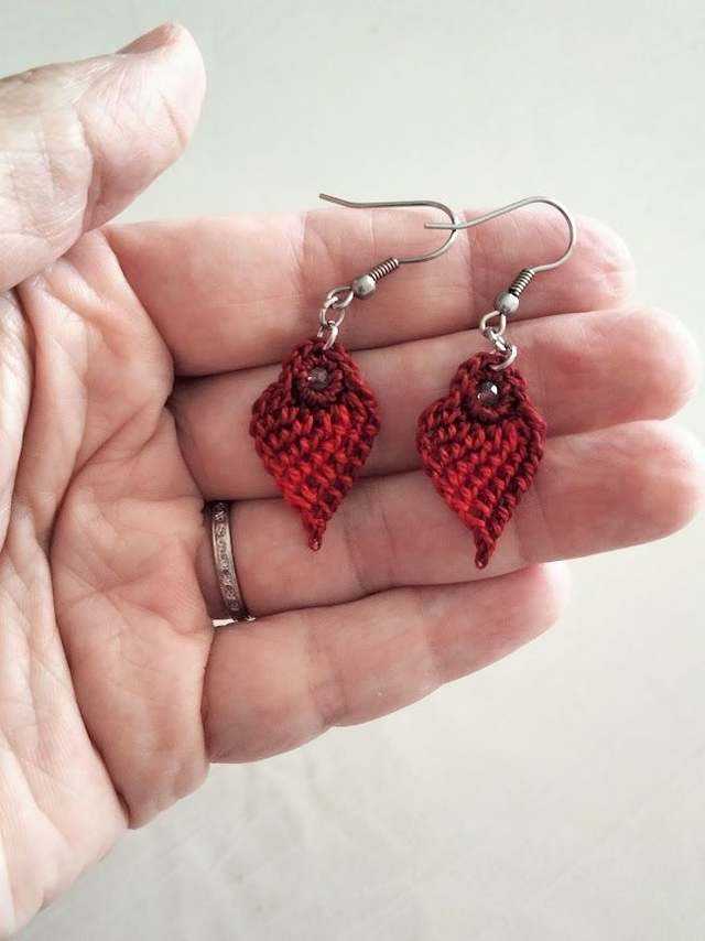 Gouttes - variations de rouge