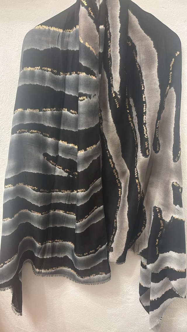 SCIARPA OVERSIZE DIAMANTE