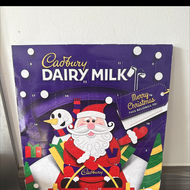 Dairy milk chocolate advent calendar 
