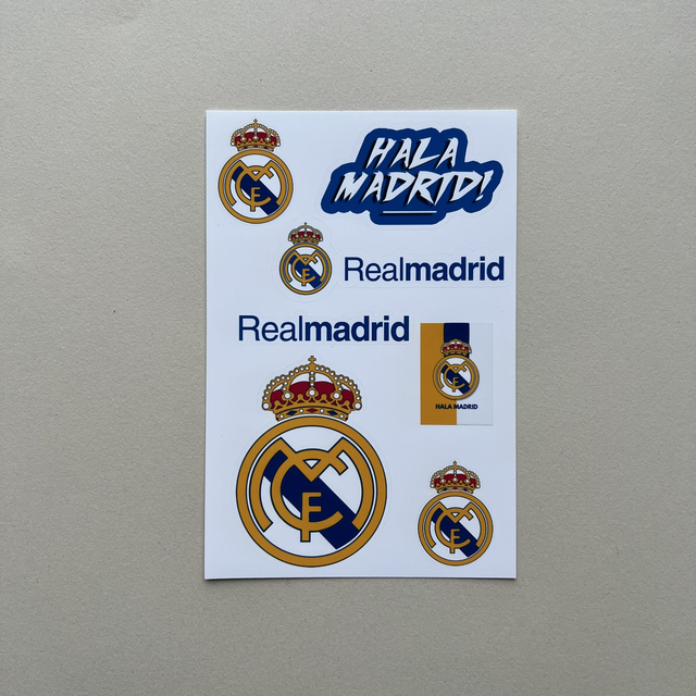 Balíček nálepiek - Real Madrid