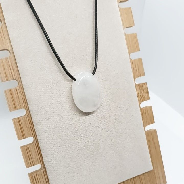 Pendentif Cristal de Roche - Pierre Percée