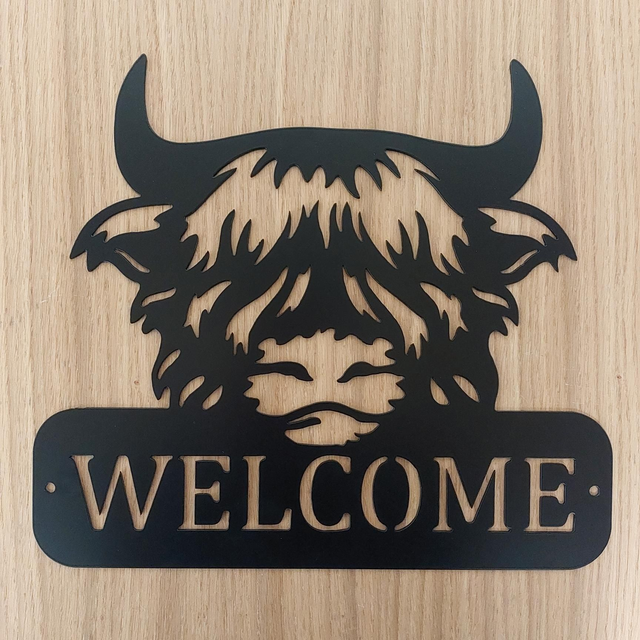 Welcome Highland Cow