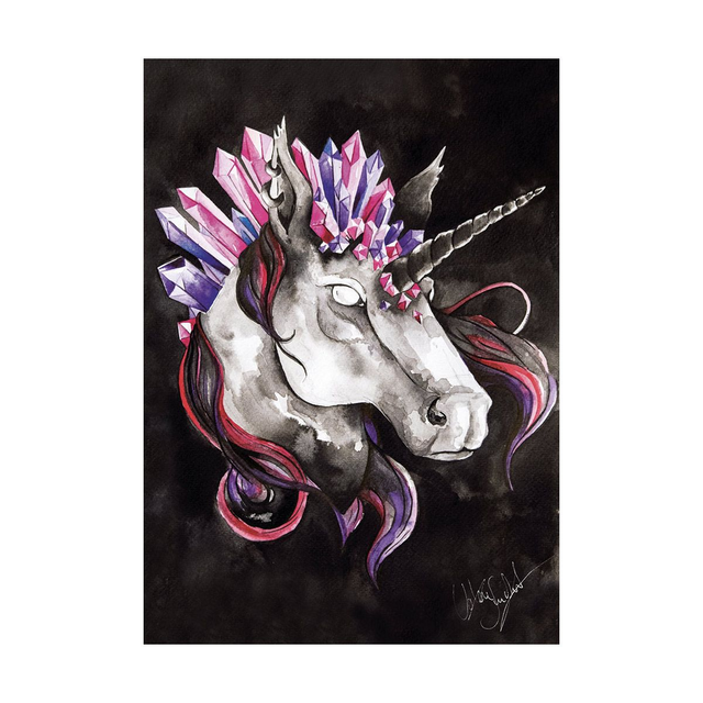 Carte Crystal Unicorn