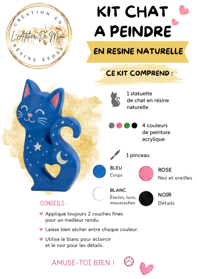 Kit de Peinture Chat