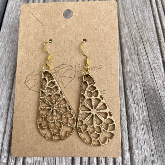 Boucles d oreilles Meline 