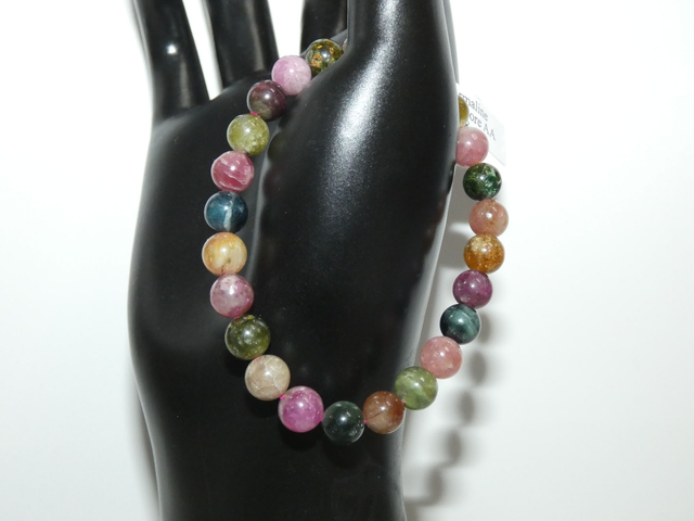 7mm Tourmaline multicolore AA