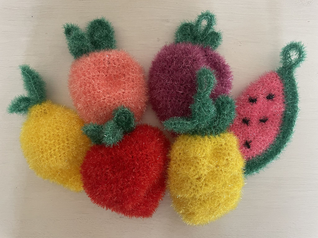 Tawashi éponge fruit