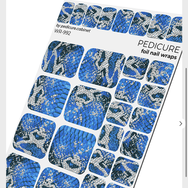 WRAP PITHON BLEU 