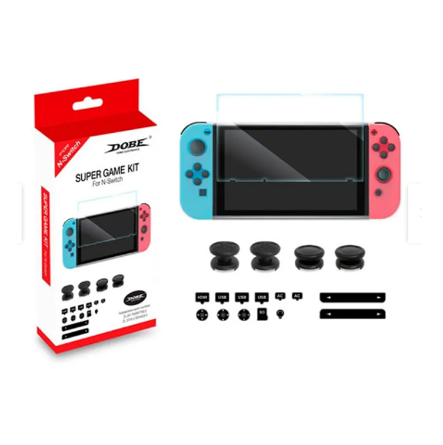 Kit Anti Polvo para Nintendo Switch / Dobe