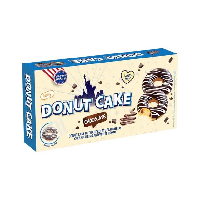 American Bakery Donut Cake Chocolate 135g