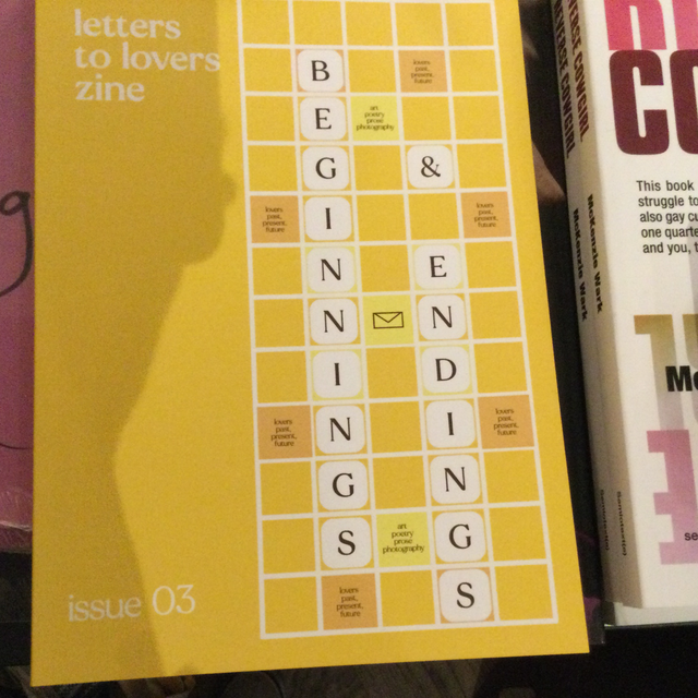 Letters To Lovers #3 Beginnings And Endings