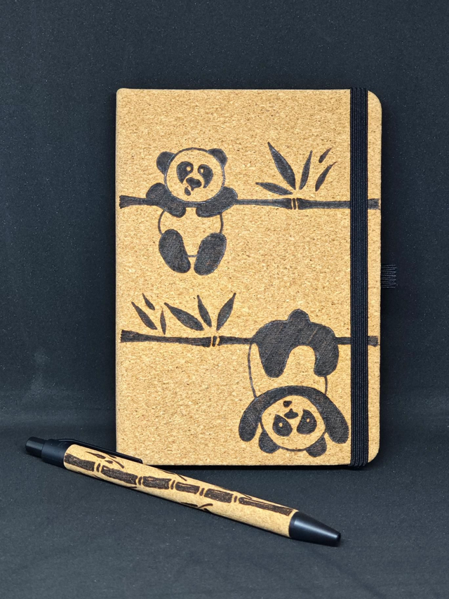 Carnet + stylo panda 🐼
