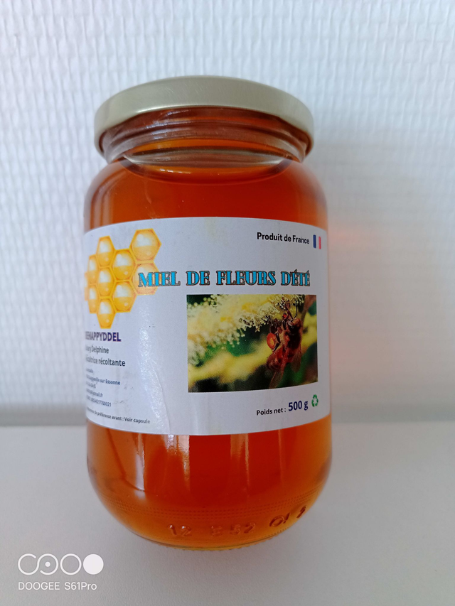 miel de fleurs d&#039;été (pot 500 g)