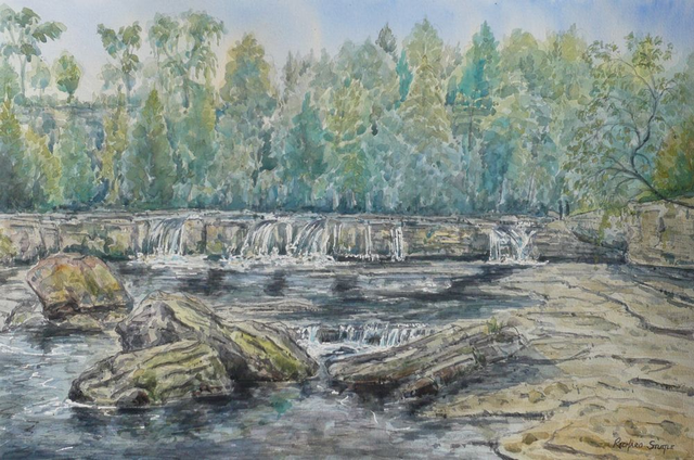 Aysgarth Waterfalls | Original Painting