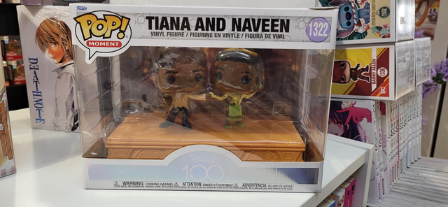 Funko pop Deluxe Tiana et Naveen 