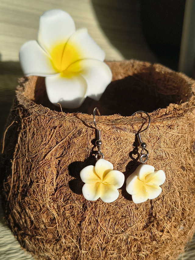 Boucles d'oreilles Tiare Tamahine - Mā