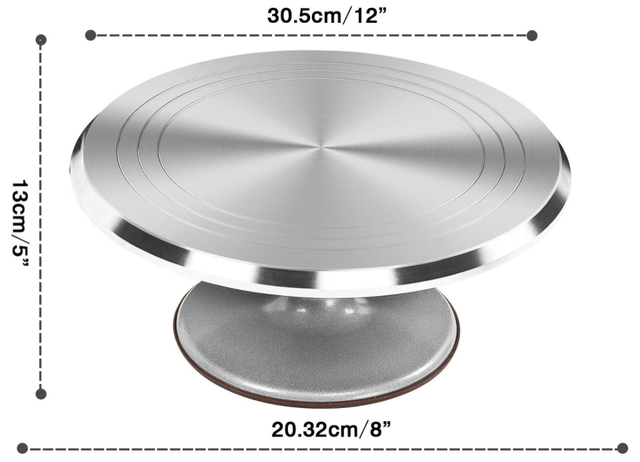 Taartplateau / Spinner Ø 30 cm.