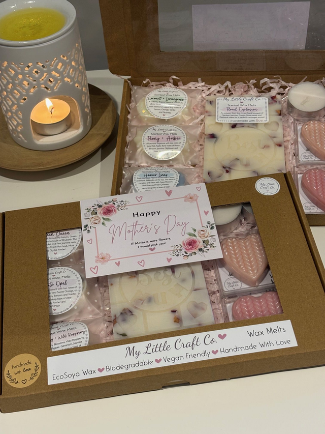 Mother's Day Wax Melts Gift Box, Highly Scented Wax Melts 