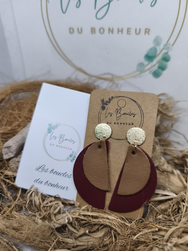 Boucles d'oreilles Ama a017