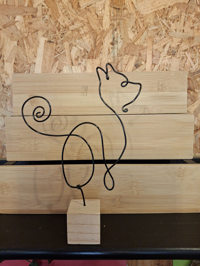 Déco Chat en fil