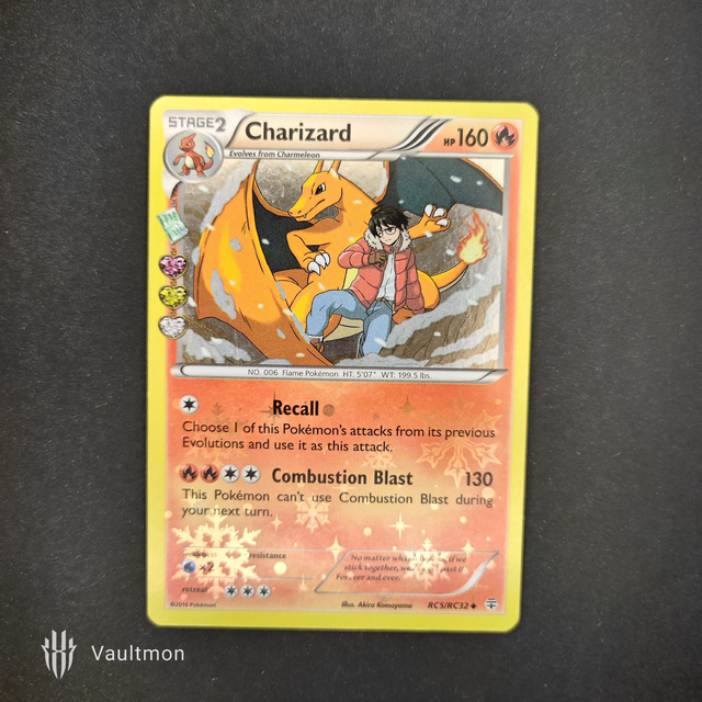 Charizard RC5/RC32 Generations Radiant Collection Holo