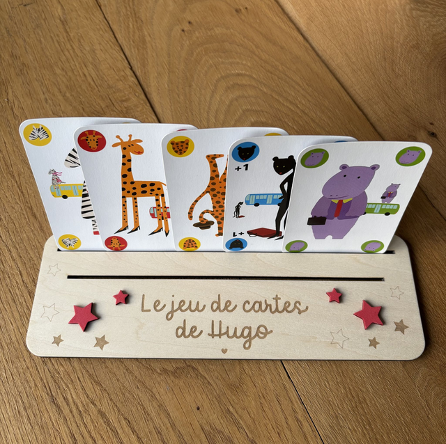 Support jeu de cartes - Personnalisable
