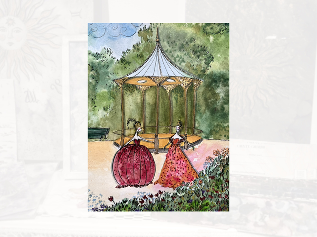 Les demoiselles au Parc du Thabor