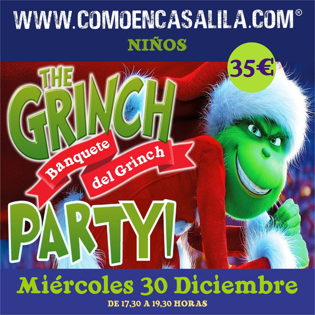 Taller Grinch Niños