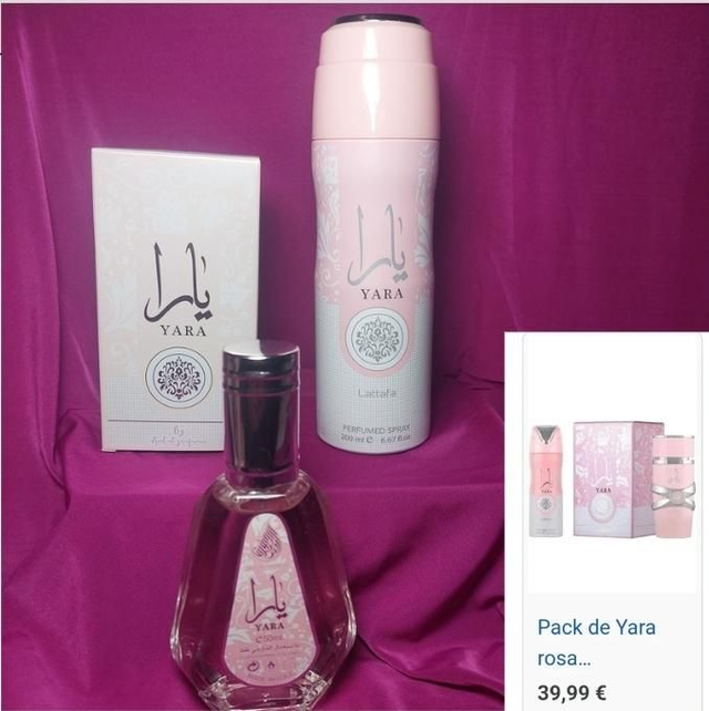 Pack yara perfume y desodorante
