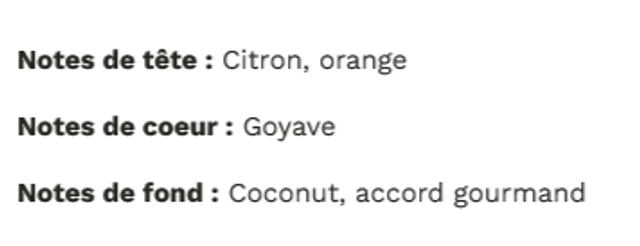 Fondant parfumé " Goyave "