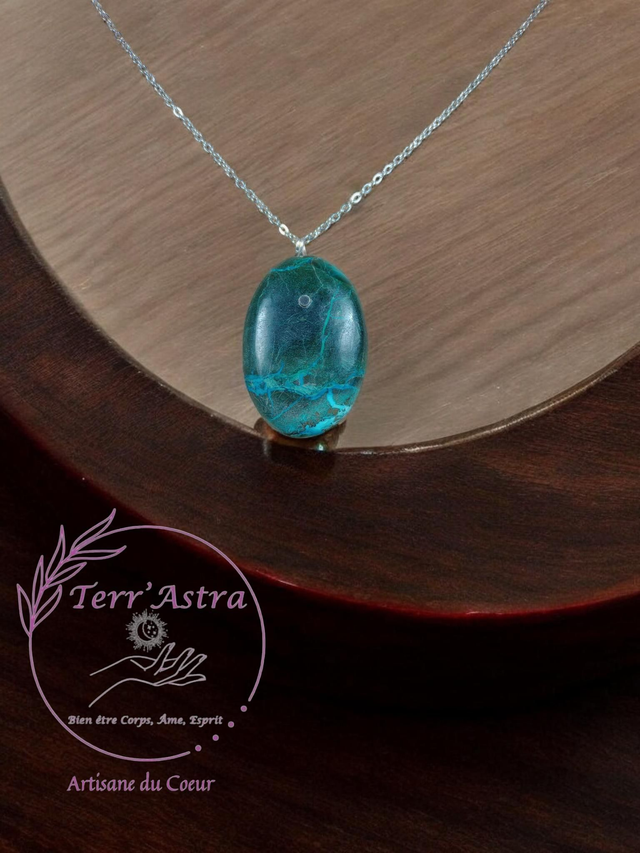 Pendentif Chrysocolle 