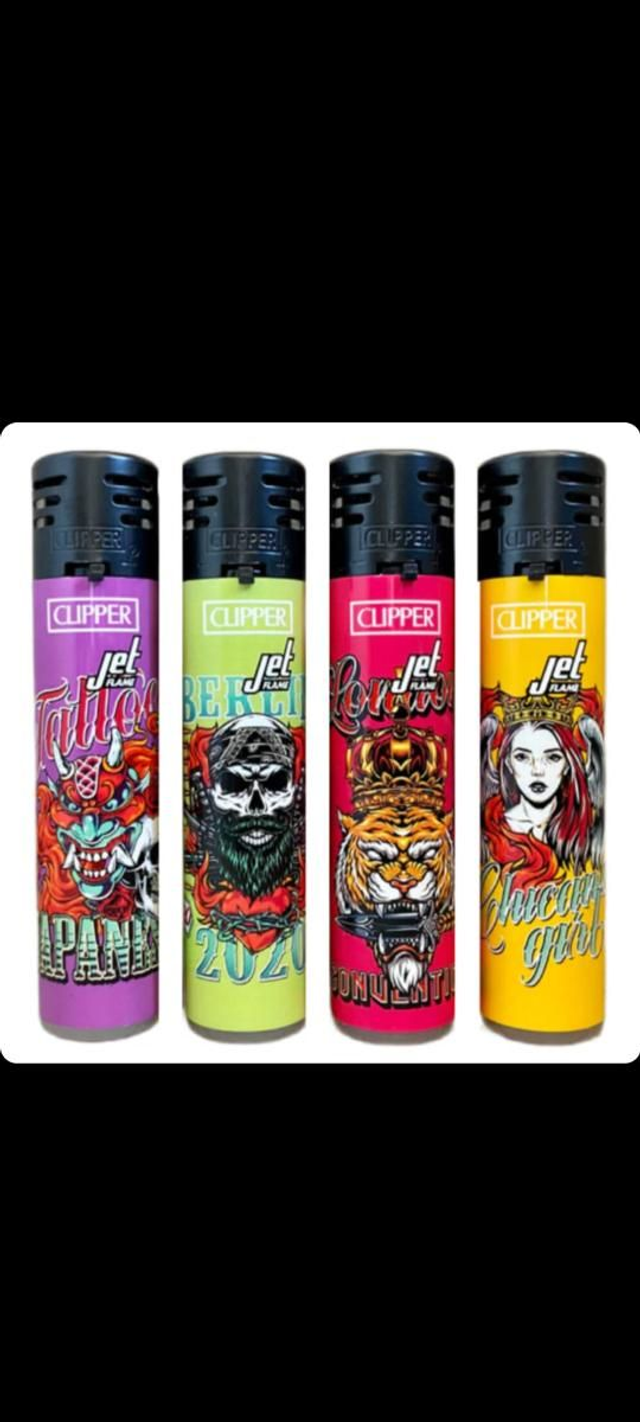 Clipper Jet Flame Lighters Ink 4 Life 

