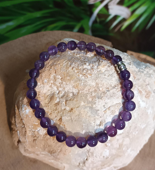 Bracelet en améthyste