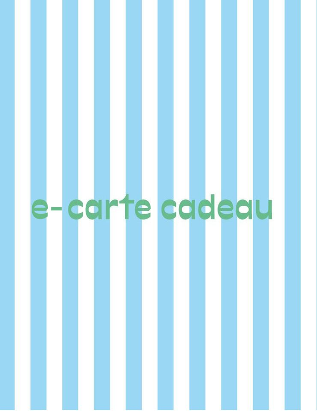 E-Carte Cadeau 