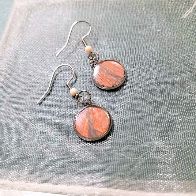 CANYON - Boucles d'oreilles - Métal argenté