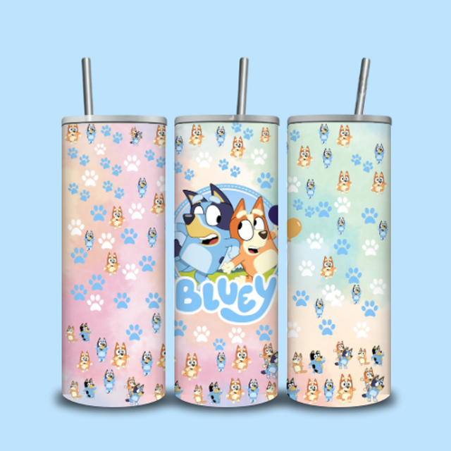 Tumbler Bluey et Bingo 