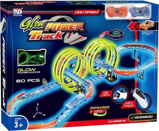 Glow flip track power racebaaan