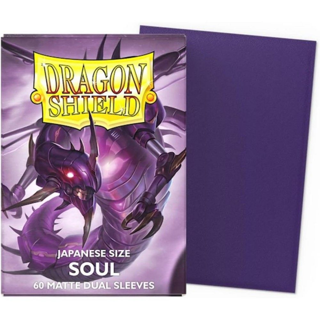 Dragon Shield Japanese Size Soul Card Sleeves (Matte Dual/60 Card)