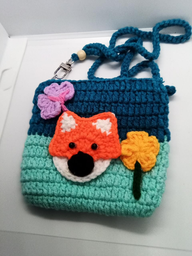 Crochet Fox bag