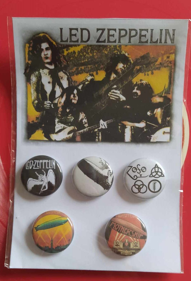 Led Zeppelin kit badges