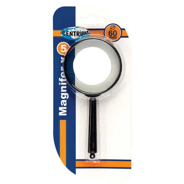 Loupe grossissement 5 fois diamètre 60mm 4030969804797