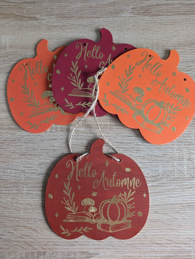 Suspension &quot;Hello Automne&quot;