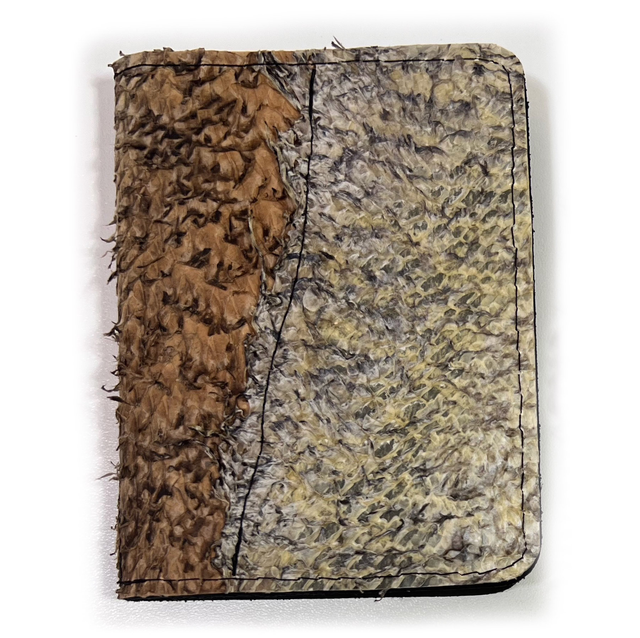 Kartenetui mit Hecht-Leder