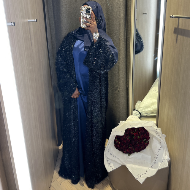 Sapphire Celéstial Inside Abaya