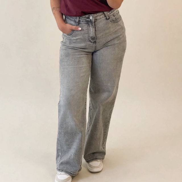 Jeans Modellante Grigio