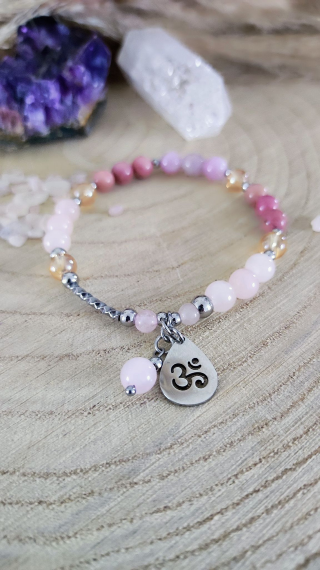 Bracelet "Chakra du Coeur" 