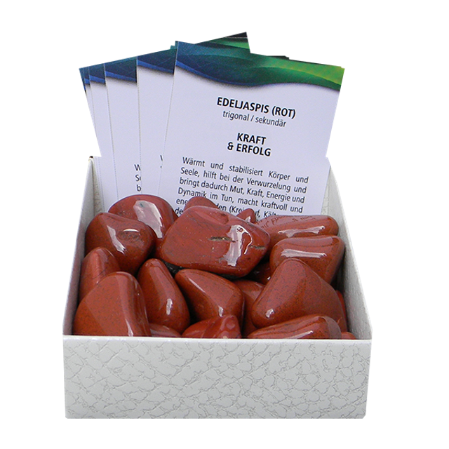 Edeljaspis (rot) Edelstein