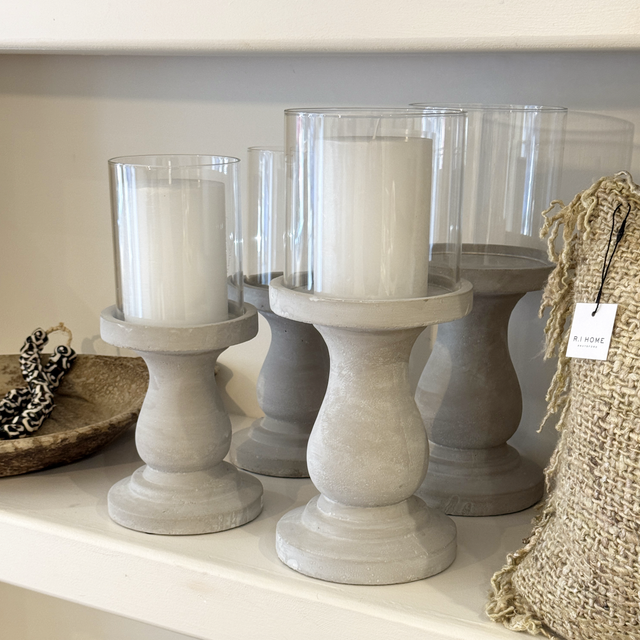 Cement Candleholder | Large