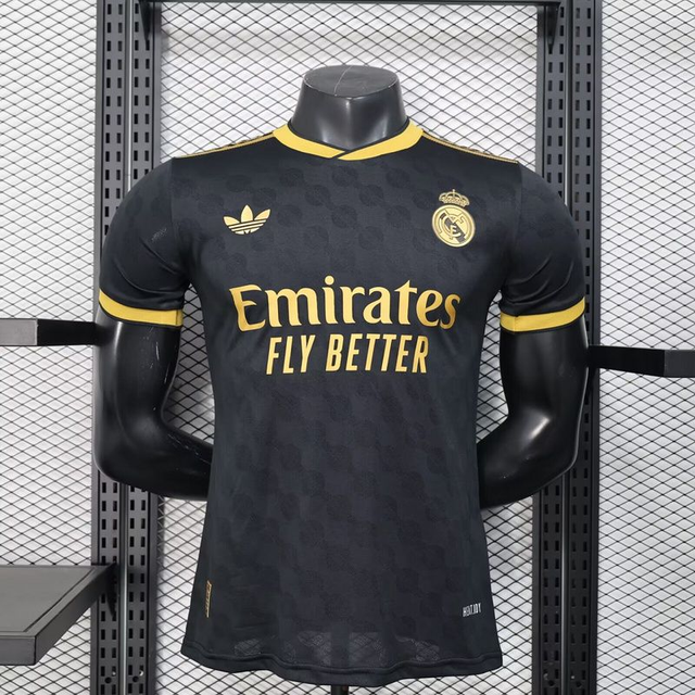 Camiseta Real Madrid EDICIÓN ESPECIAL (Negra) - Versión Jugador - 25-26
