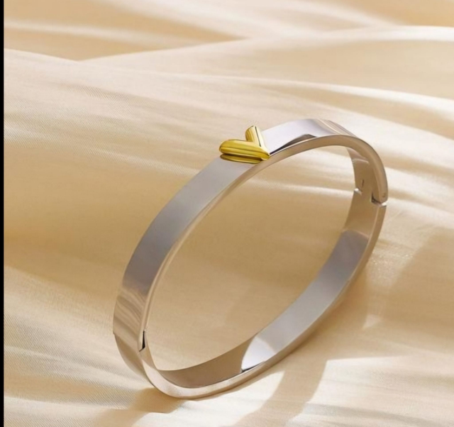 Bracelets LV argent